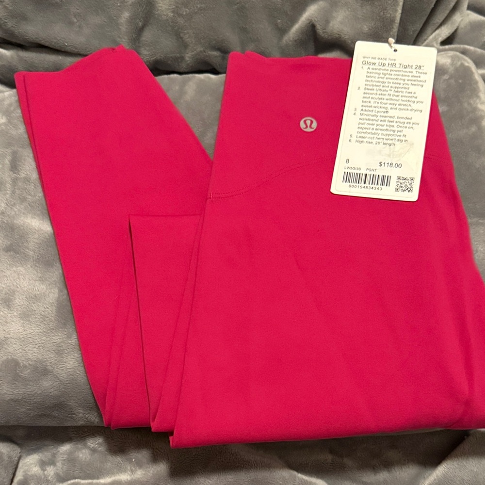lululemon athletica Bright Pink Leggings